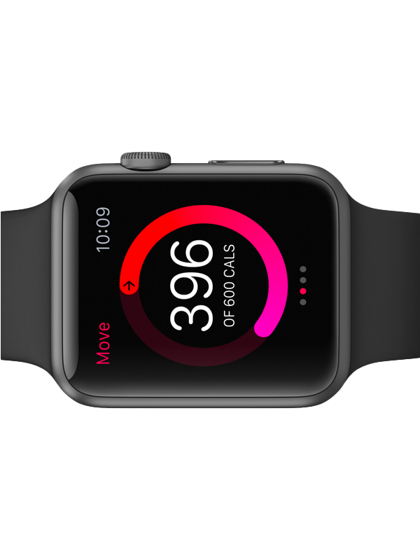 Apple Watch Series 4 (GPS, 38mm) Black 3
